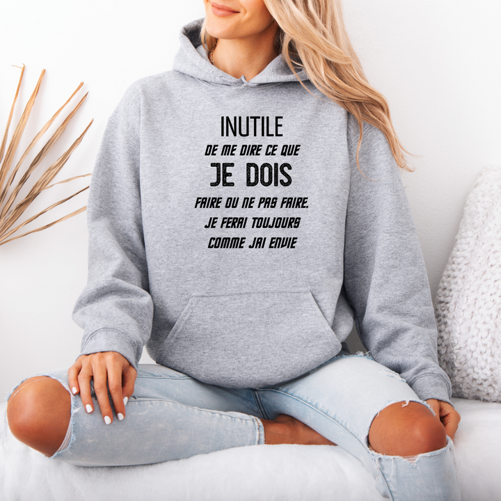 8-41 hoodie adulte