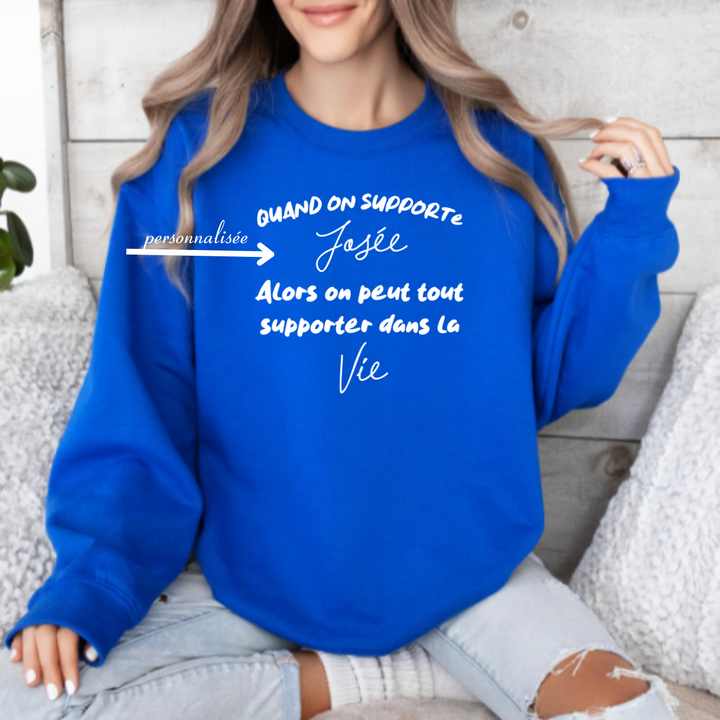 8-18 crewneck adulte