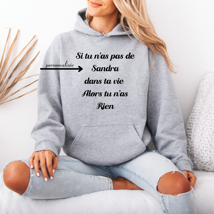8-20 hoodie adulte
