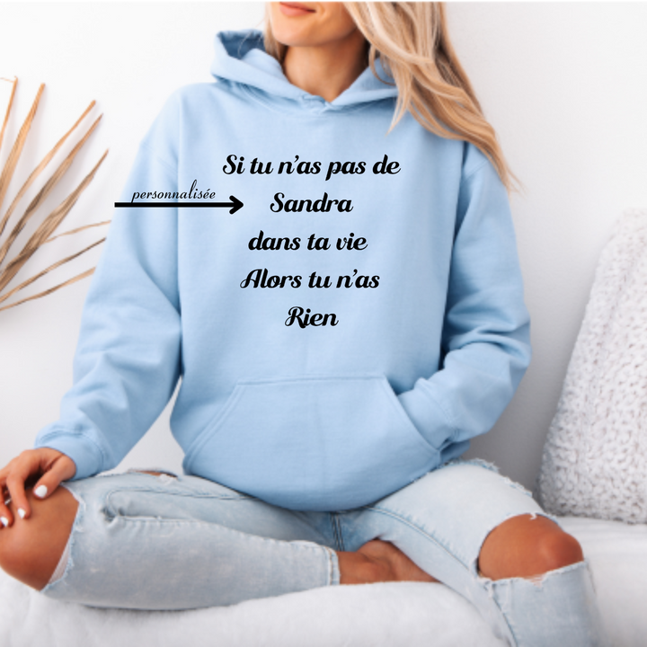 8-20 hoodie adulte