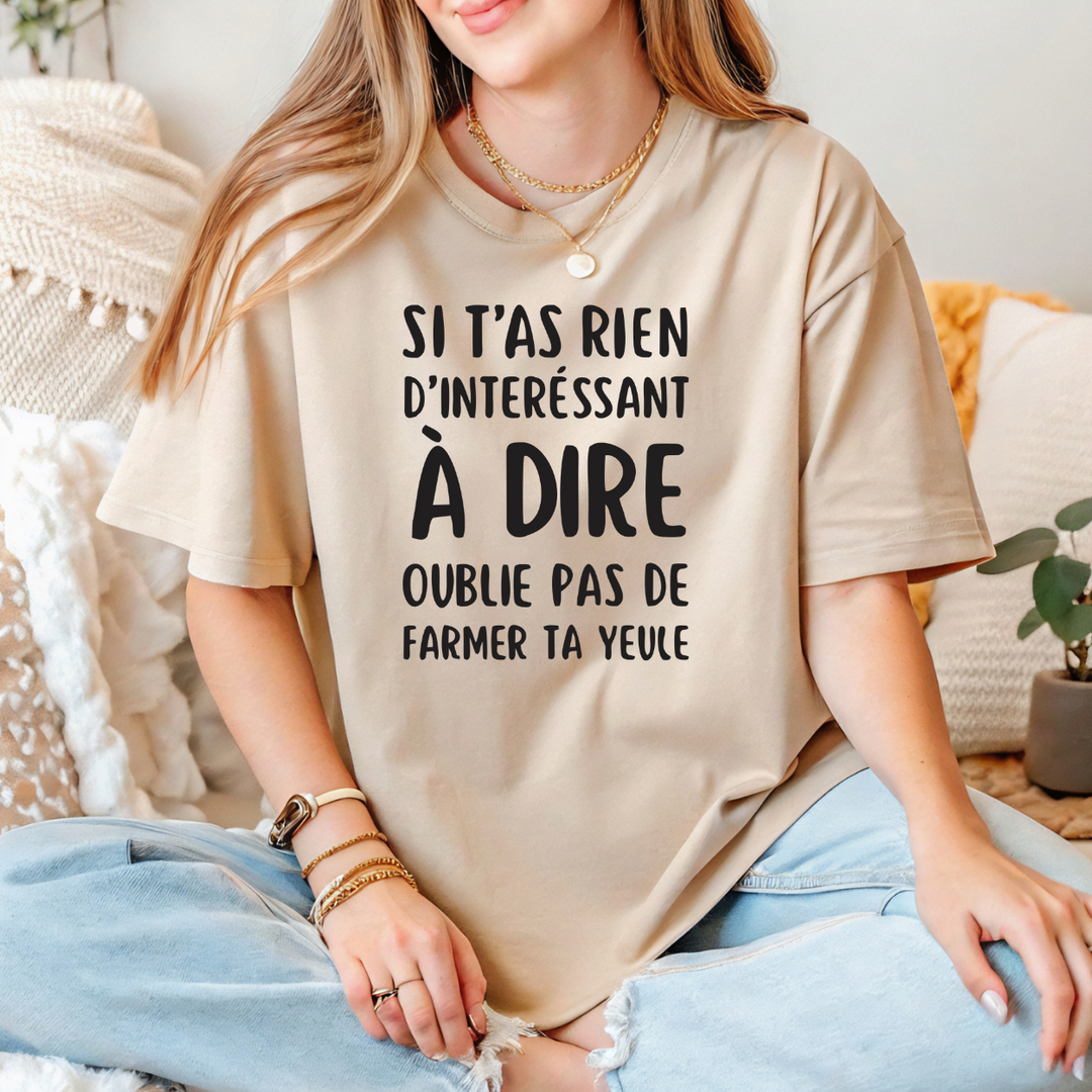 8-49 t-shirt adulte