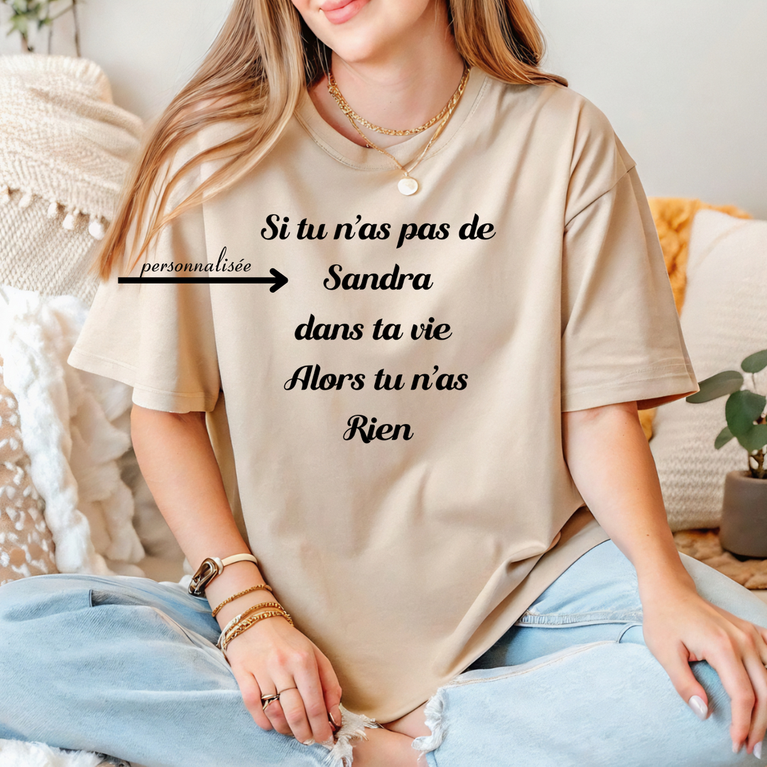 8-20 t-shirt adulte