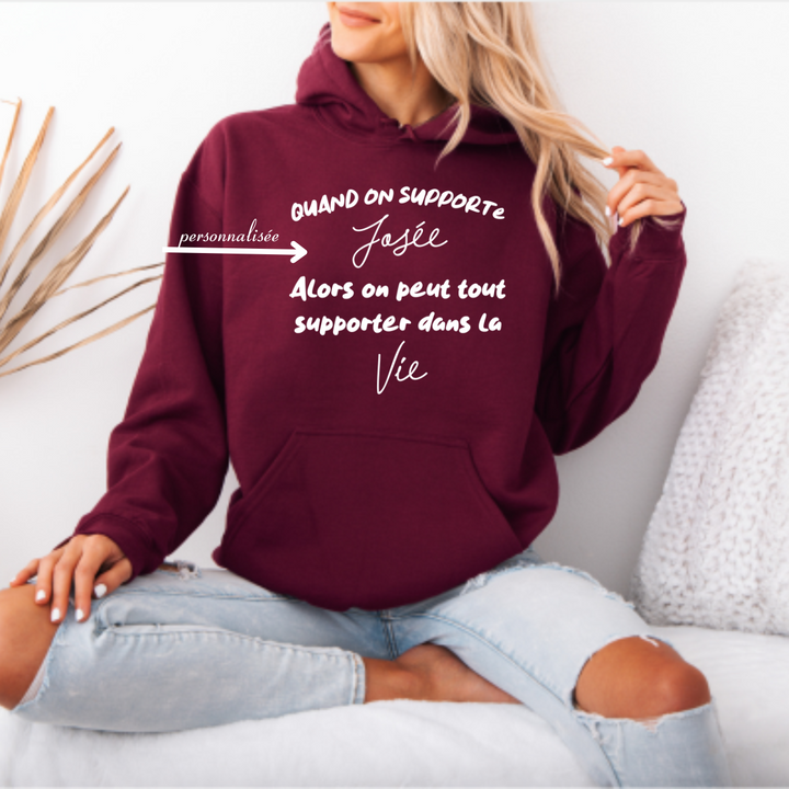 8-18 hoodie adulte