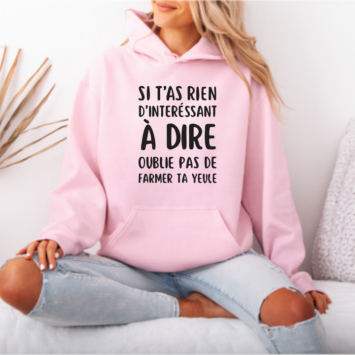 8-49  hoodie adulte