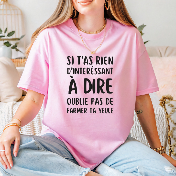 8-49 t-shirt adulte