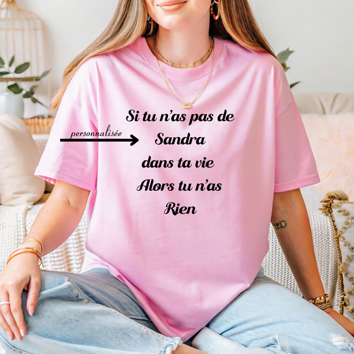 8-20 t-shirt adulte