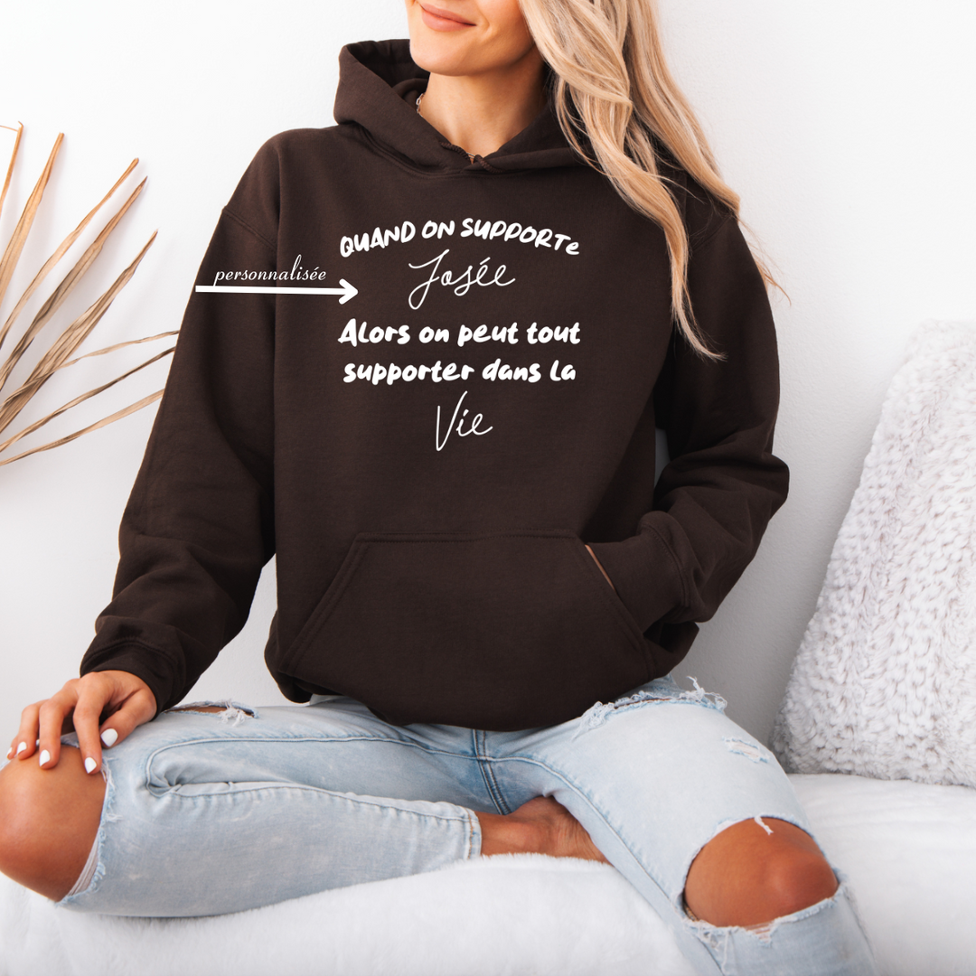 8-18 hoodie adulte