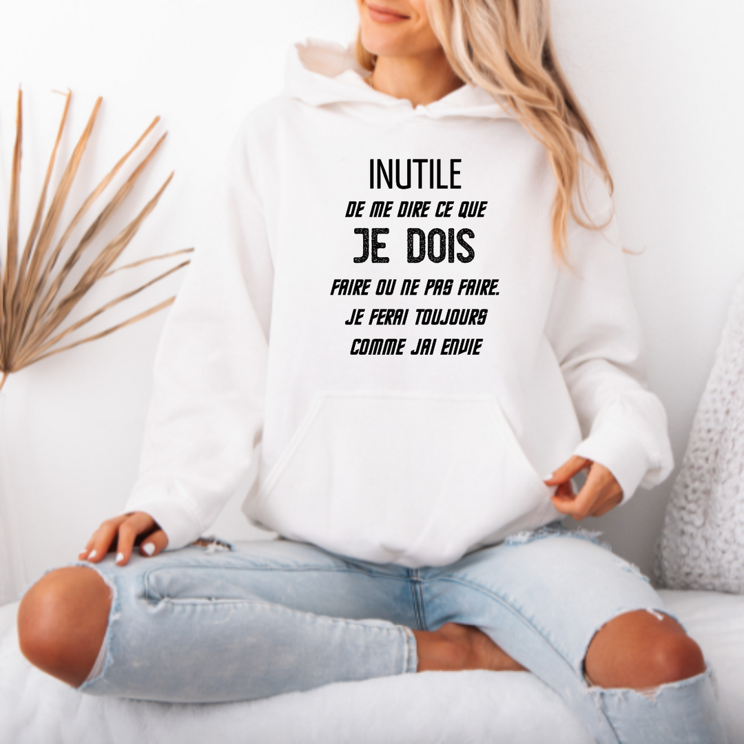 8-41 hoodie adulte