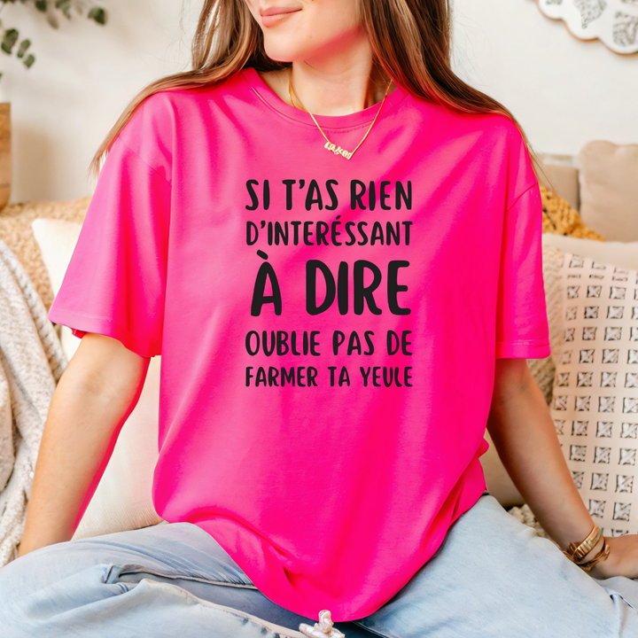 8-49 t-shirt adulte