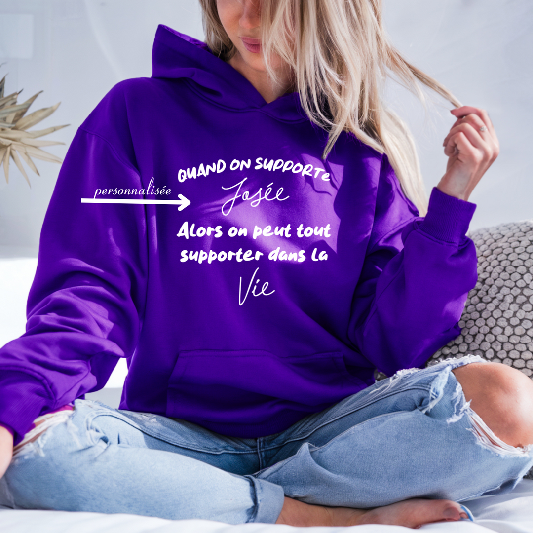 8-18 hoodie adulte