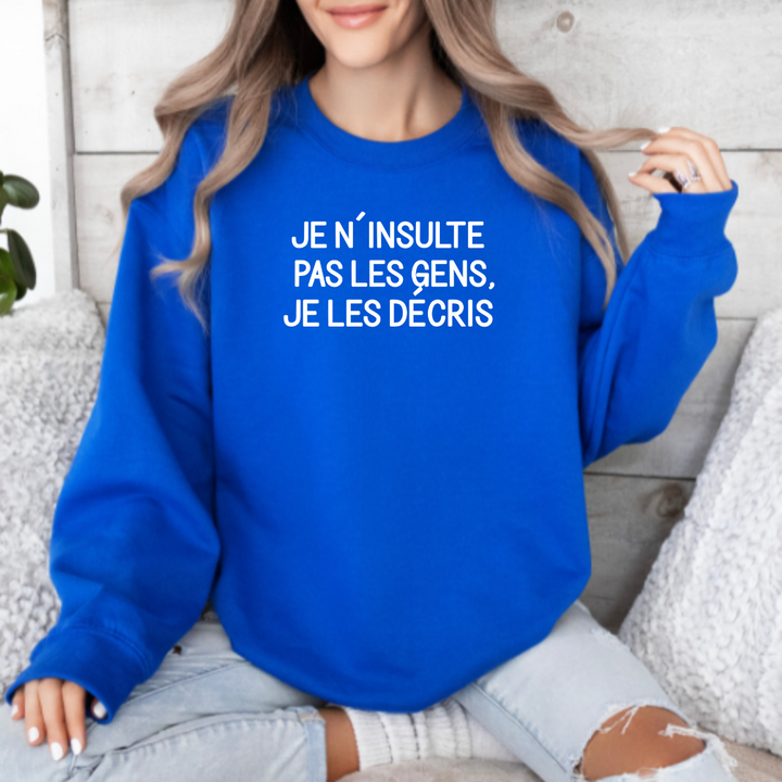 8-146  crewneck adulte