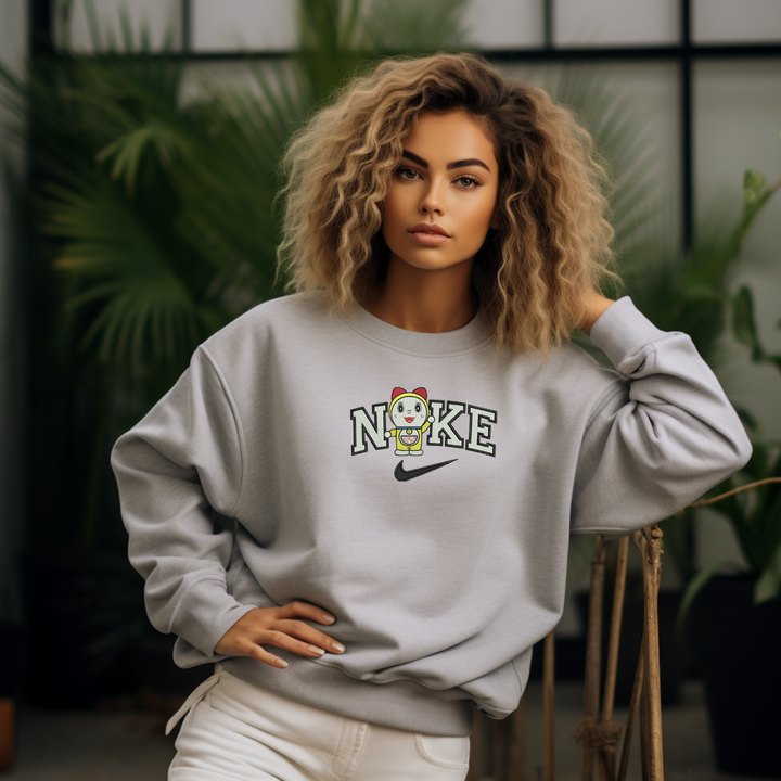 4-199 Crewneck broderie