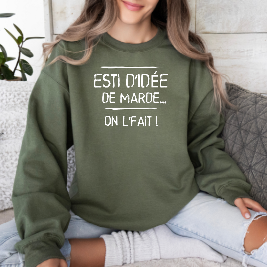8-126 crewneck adulte