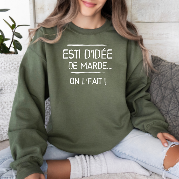 8-126 crewneck adulte