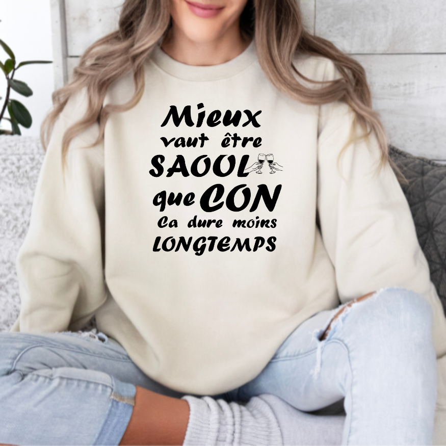 8-173 crewneck adulte