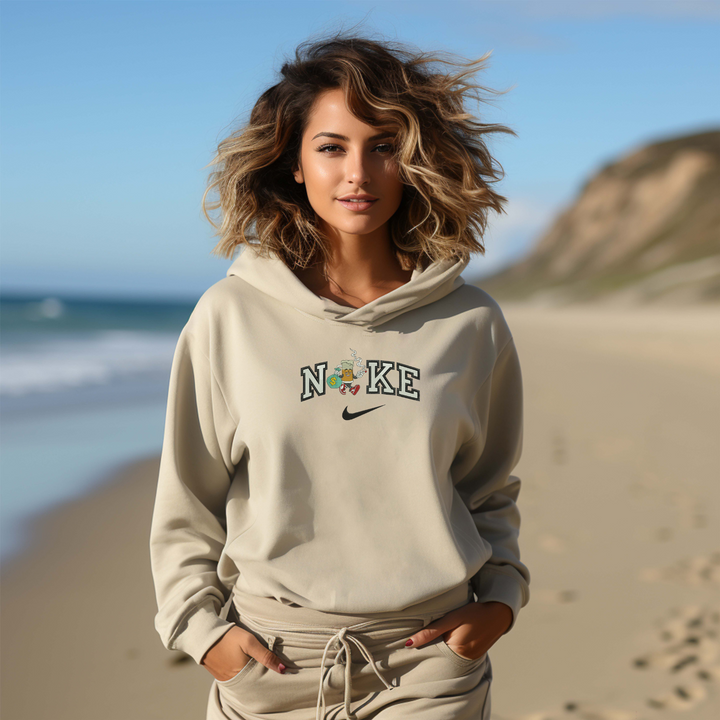 4-240  Hoodie broderie
