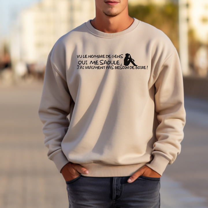 8-154  crewneck adulte