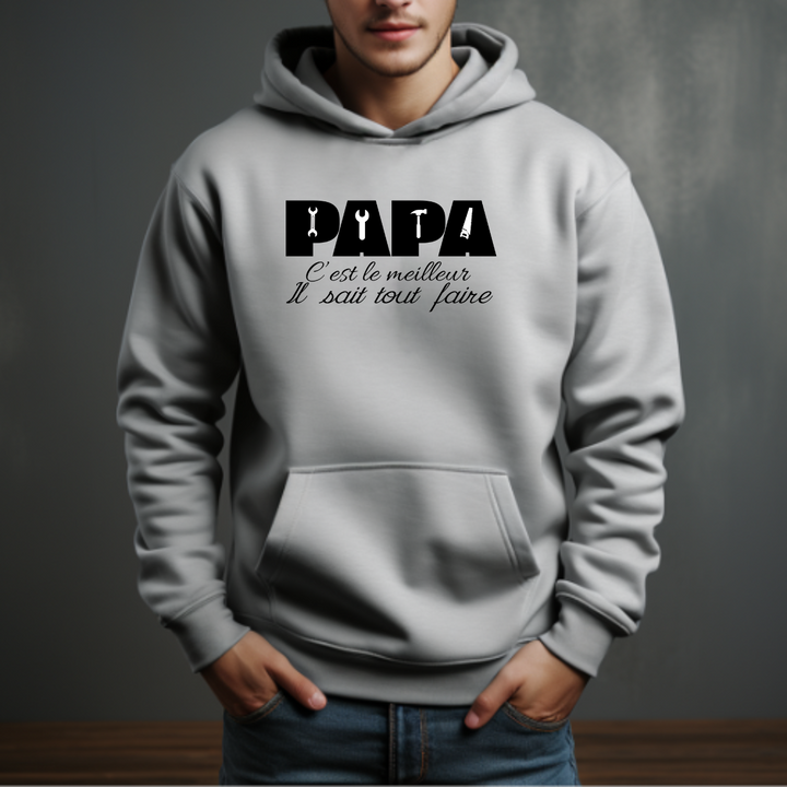 8-122  hoodie adulte