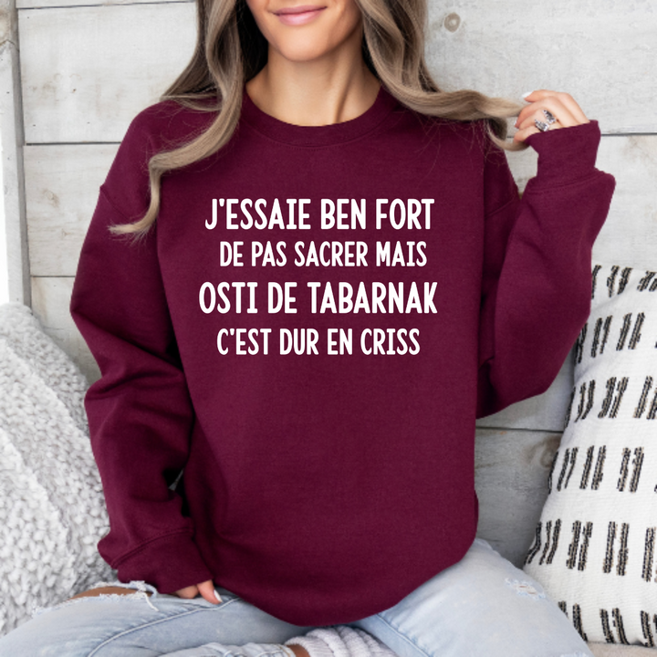 8-86 crewneck adulte