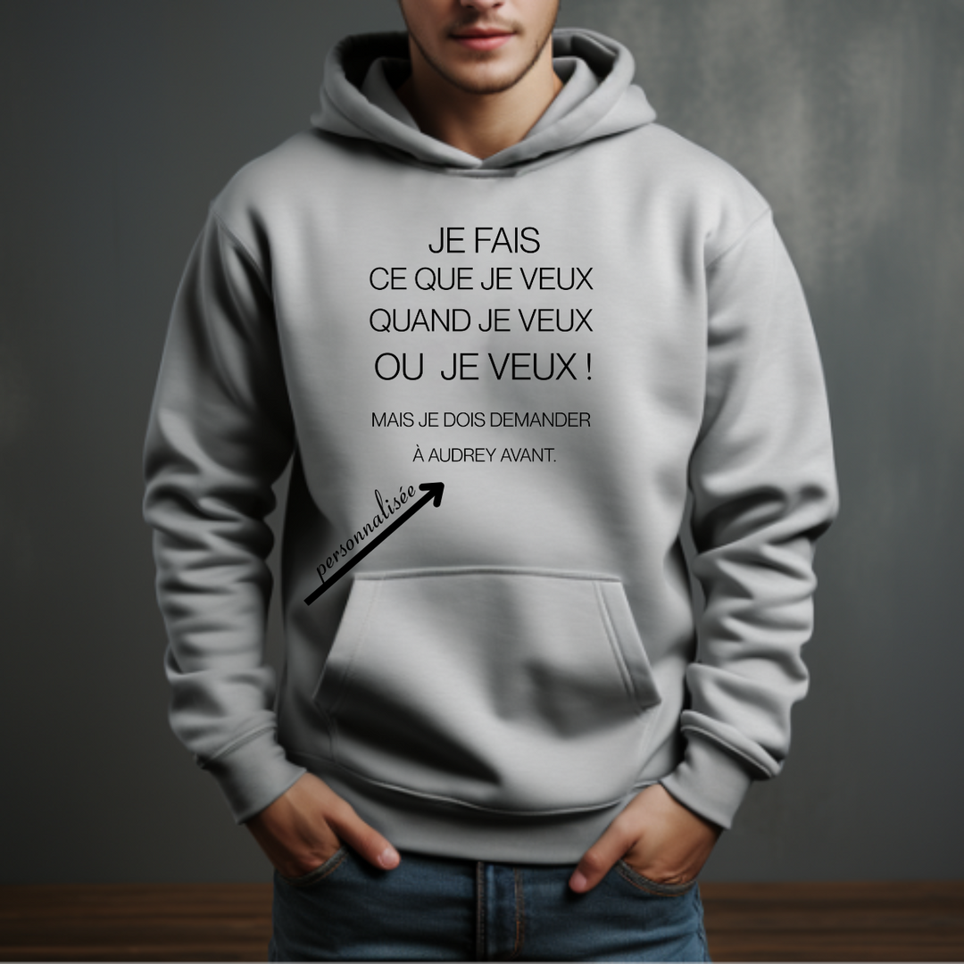 8-117 hoodie adulte