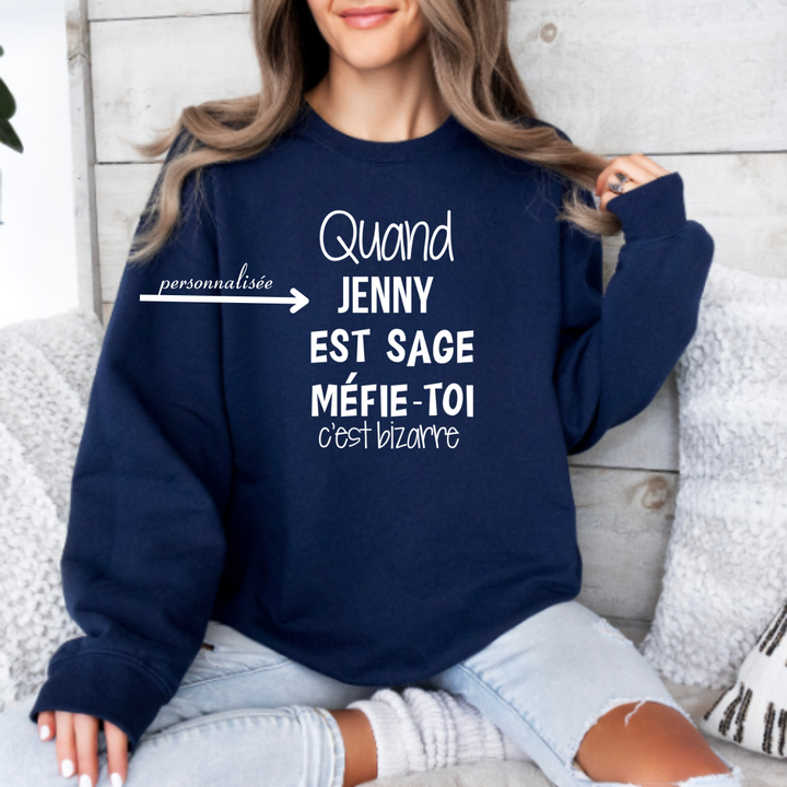 8-45 crewneck adulte