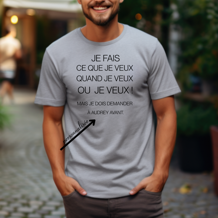 8-117  t-shirt adulte