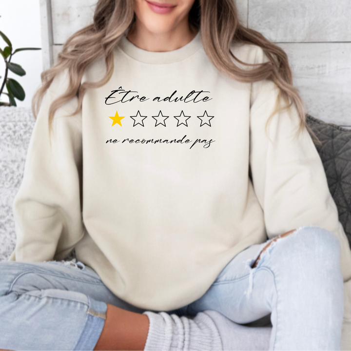 8-162 crewneck adulte