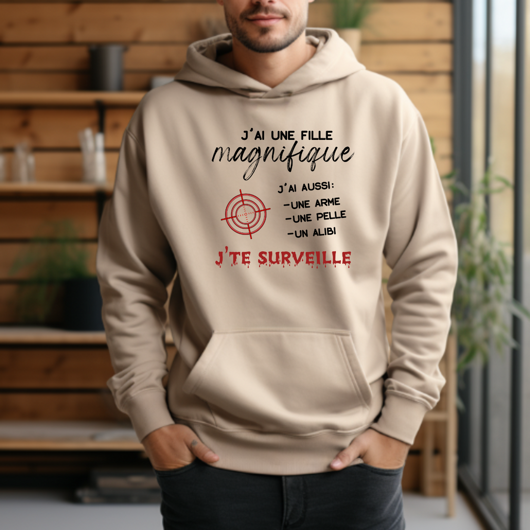 8-80 hoodie adulte