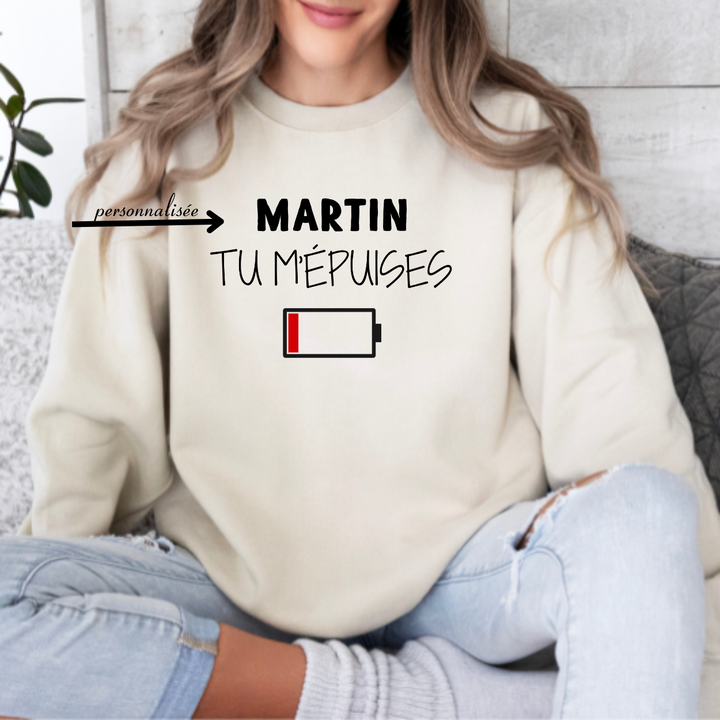 8-4 crewneck adulte