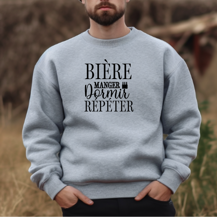 8-124 crewneck adulte