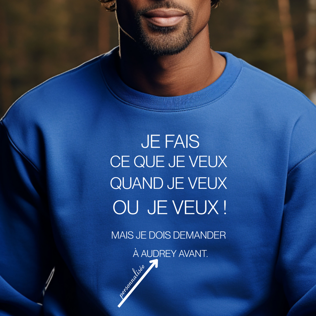 8-117 crewneck adulte