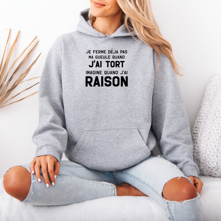 8-175  hoodie adulte