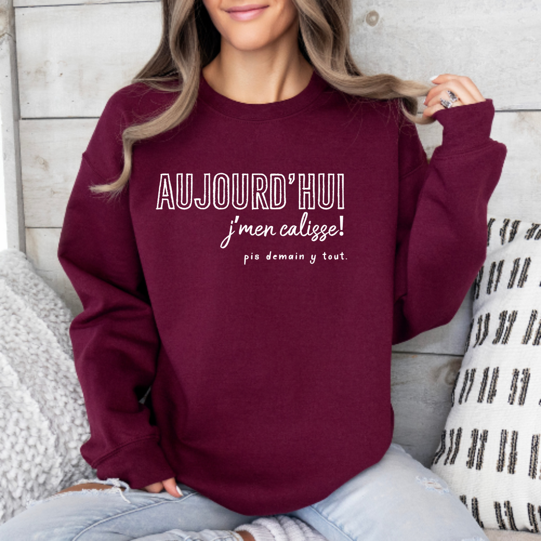 8-90 crewneck adulte