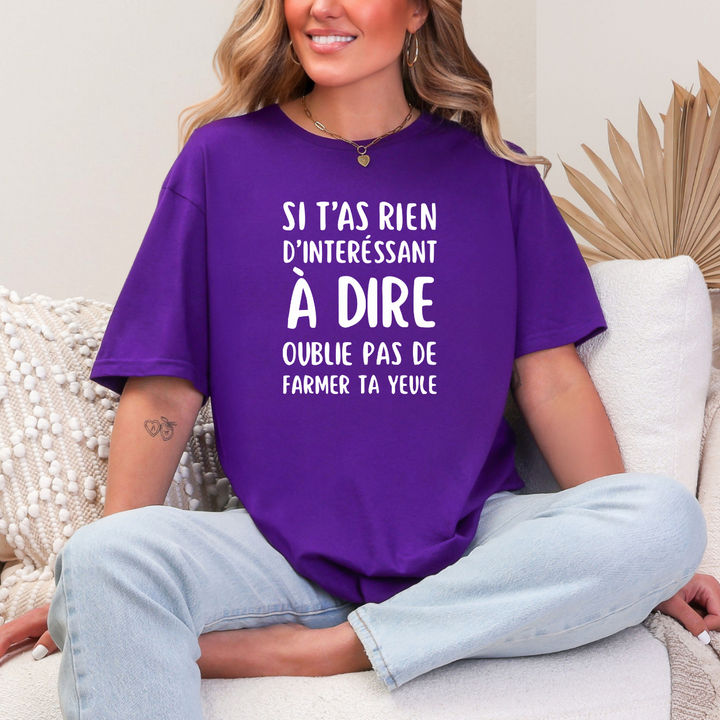 8-49 t-shirt adulte