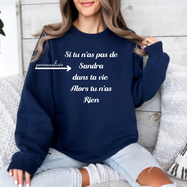 8-20 crewneck adulte