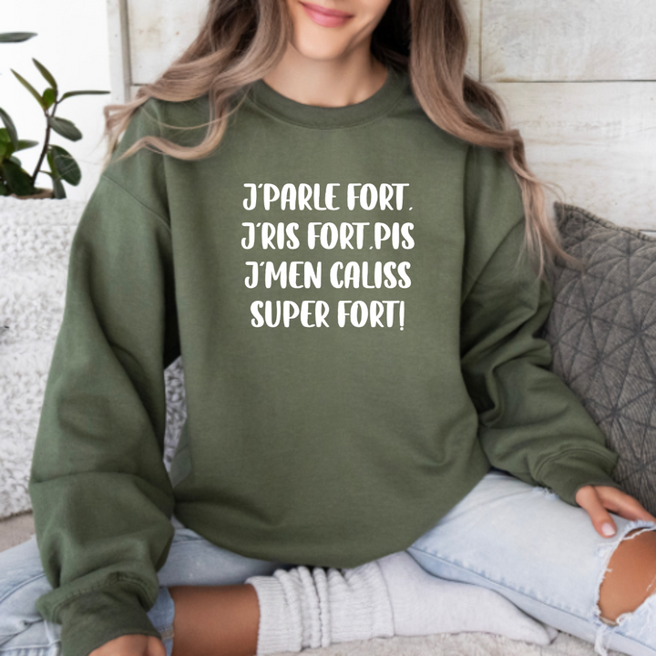8-38 crewneck adulte