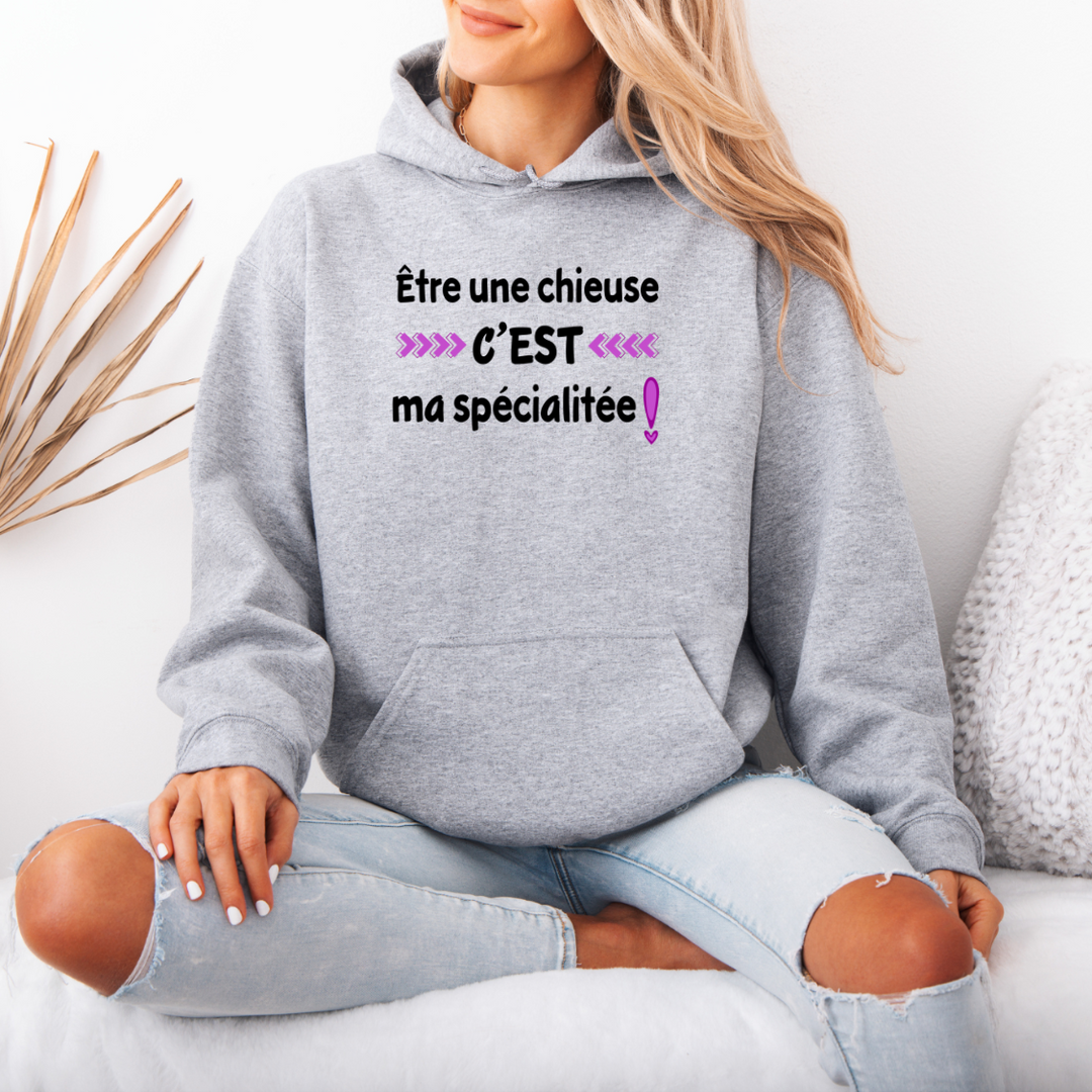 8-125  hoodie adulte