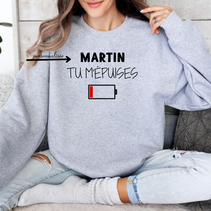 8-4 crewneck adulte