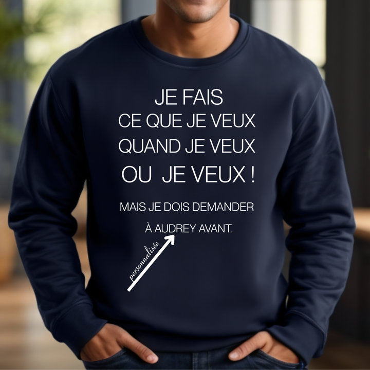 8-117 crewneck adulte