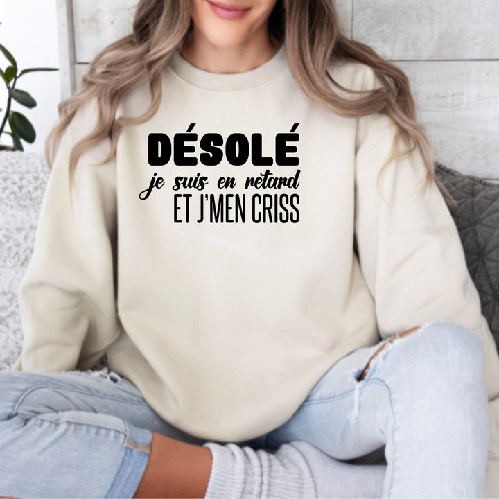 8-94 crewneck adulte