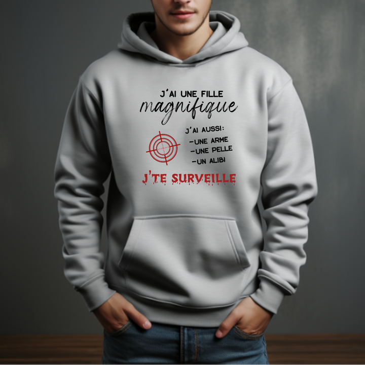 8-80 hoodie adulte