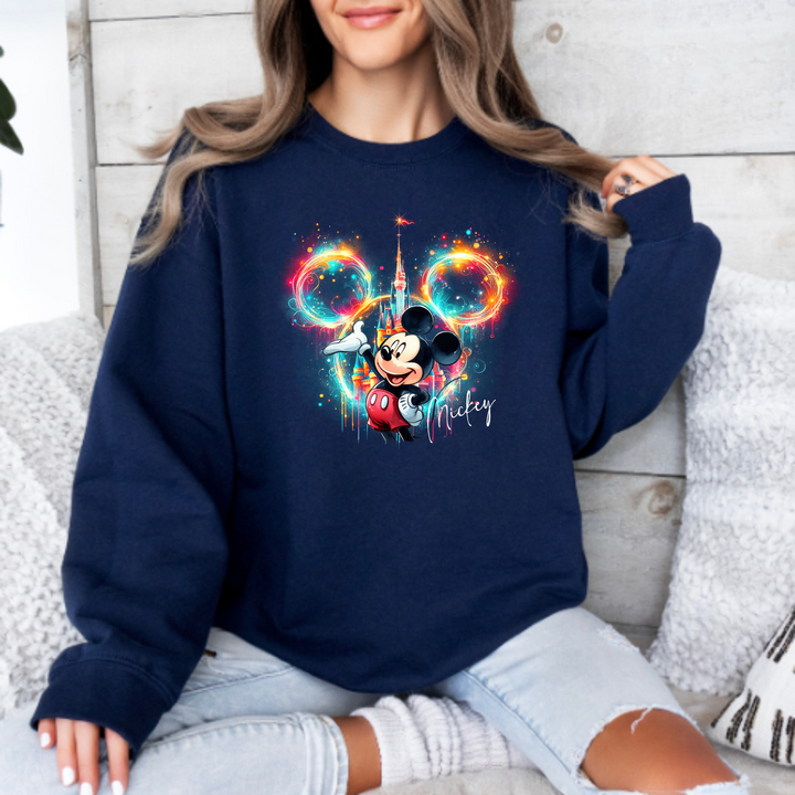 Stitch dans une tasse, Crewneck