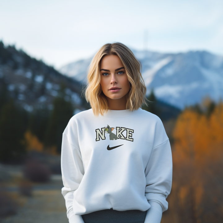 4-187 Crewneck broderie