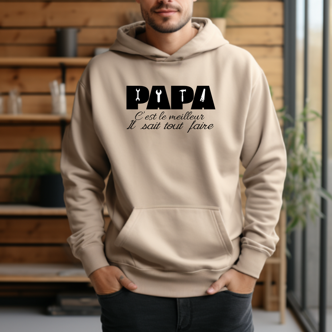 8-122  hoodie adulte