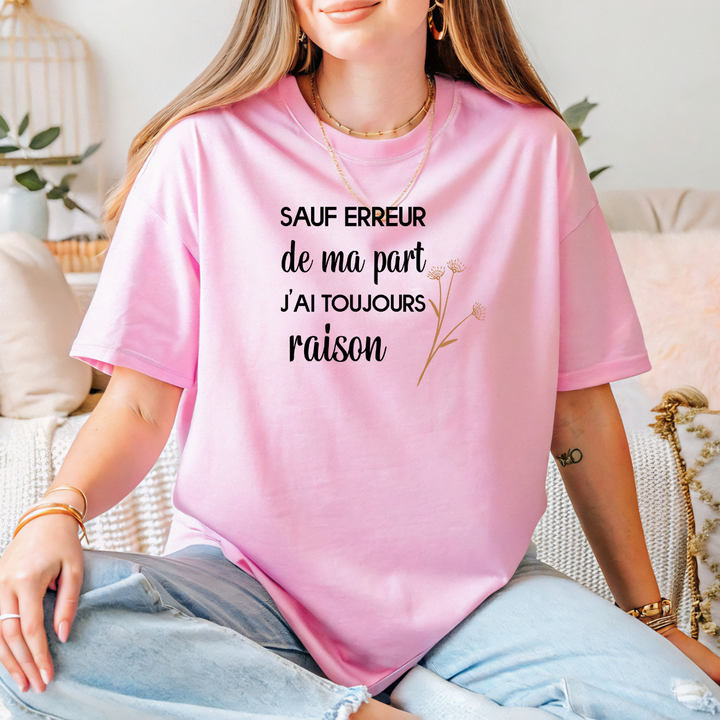 8-28 t-shirt adulte