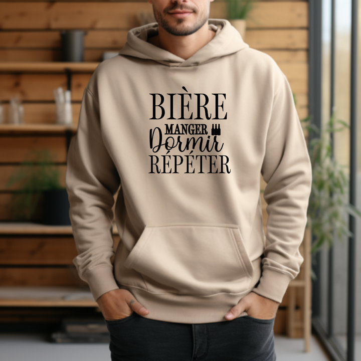 8-124  hoodie adulte