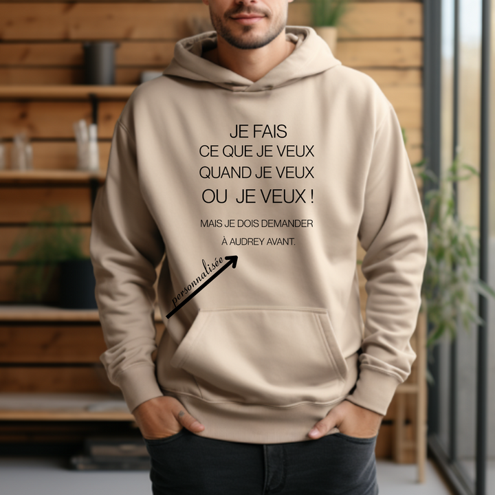 8-117 hoodie adulte