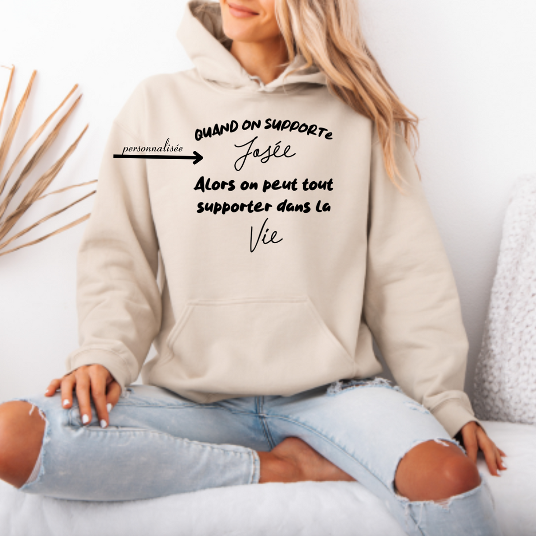 8-18 hoodie adulte