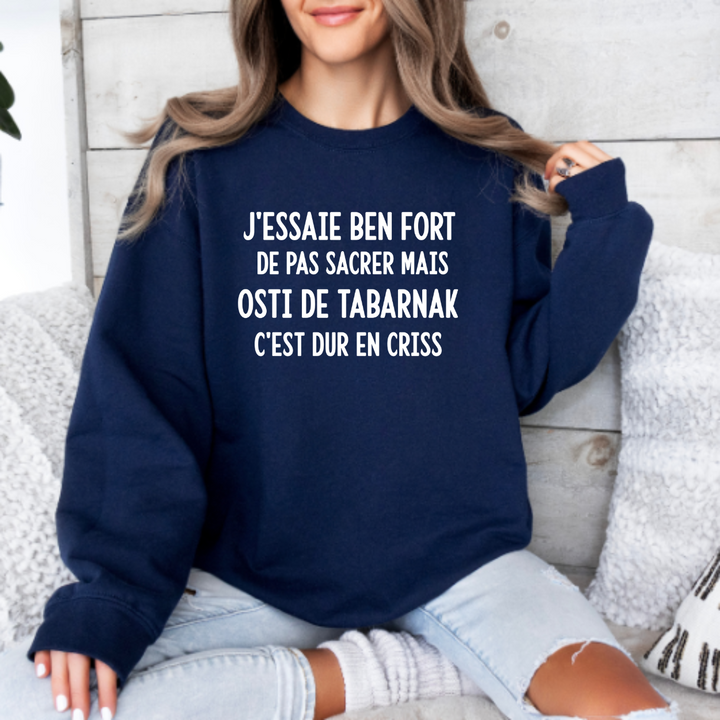 8-86 crewneck adulte