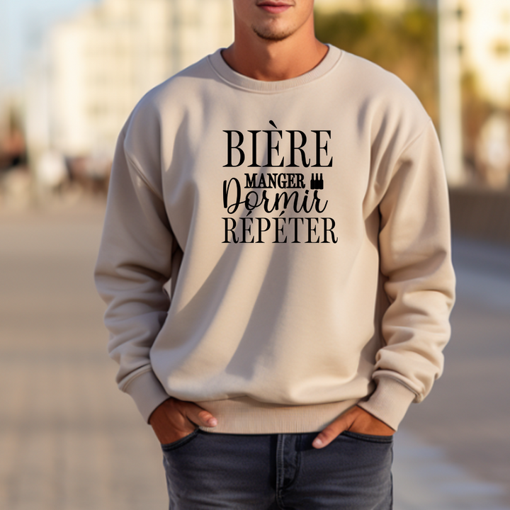 8-124 crewneck adulte